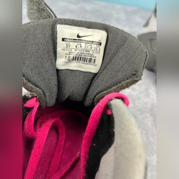 Nike Air‎ Diamond Turf 2 Pink Grey Shoes  Size 5Y Youth - Picture 11 of 13